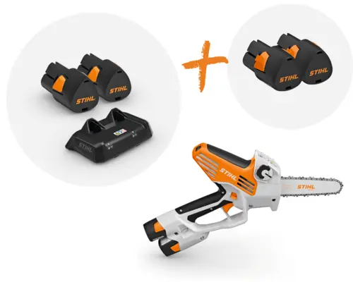 Σετ GTA 40 | 4 μπαταρίες AS 2 & φορτιστή AL 5-2